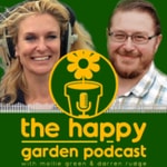 Logo of the podcast the happy garden podcast Podcast the happy garden podcast