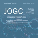 Podcast The JOGCast - Journal of Obstetrics and Gynaecology Canada