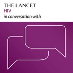 Logo of the podcast The Lancet HIV in conversation with Podcast The Lancet HIV in conversation with