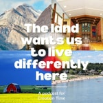 Logo of the podcast The Land Wants Us to Live Differently here Podcast The Land Wants Us to Live Differently here