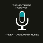 Logo of the podcast The Next Dose Missing podcast logo