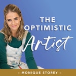 Logo of the podcast The Optimistic Artist Missing podcast logo