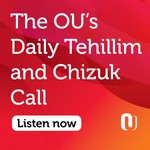 Logo of the podcast The OU's Daily Tehillim and Chizuk Call Podcast The OU's Daily Tehillim and Chizuk Call