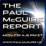 Logo of the podcast The Paul McGuire Report Missing podcast logo