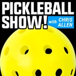 Logo of the podcast The Pickleball Show with Chris Allen Missing podcast logo