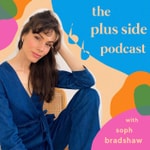 Logo of the podcast the plus side podcast Podcast the plus side podcast