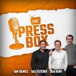 Logo of the podcast The Press Box Podcast The Press Box