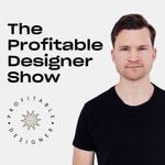 Logo of the podcast Profitable Designer Podcast Profitable Designer