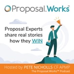 Logo of the podcast The Proposal.Works™ Podcast Missing podcast logo