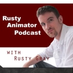 Logo of the podcast The Rusty Animator Podcast: Animation| Animators| Art | Rusty Gray Podcast The Rusty Animator Podcast: Animation| Animators| Art | Rusty Gray
