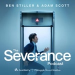 Logo of the podcast The Severance Podcast with Ben Stiller & Adam Scott