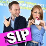 Logo of the podcast The Sip with Ryland Adams and Lizze Gordon