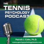 Logo of the podcast The Tennis Psychology Podcast
