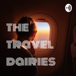 Logo of the podcast the travel diaries Podcast the travel diaries