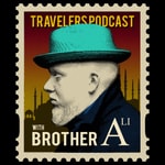Logo of the podcast The Travelers Podcast with Brother Ali Podcast The Travelers Podcast with Brother Ali