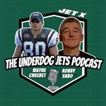 Logo of the podcast The Underdog Jets Podcast with Wayne Chrebet Podcast The Underdog Jets Podcast with Wayne Chrebet