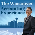 Logo of the podcast The Vancouver Accounting Experience. The Accounting Career Podcast. Podcast The Vancouver Accounting Experience. The Accounting Career Podcast.