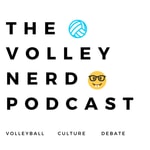 Logo of the podcast The VolleyNerd Podcast