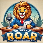 Logo of the podcast The Weekly Roar: Animal News