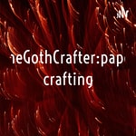 Logo of the podcast TheGothCrafter:paper crafting Podcast TheGothCrafter:paper crafting