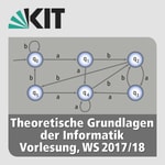 Logo of the podcast Theoretische Grundlagen der Informatik, Vorlesung, WS17/18 Podcast Theoretische Grundlagen der Informatik, Vorlesung, WS17/18