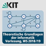 Logo of the podcast Theoretische Grundlagen der Informatik, Vorlesung, WS18/19 Podcast Theoretische Grundlagen der Informatik, Vorlesung, WS18/19