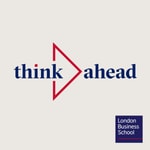 Logo of the podcast think ahead Podcast think ahead