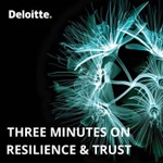 Logo of the podcast Three Minutes on Resilience & Trust Podcast Three Minutes on Resilience & Trust
