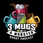 Logo of the podcast Three Mugs and a Monster Podcast Three Mugs and a Monster