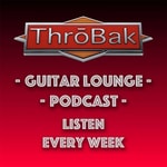 Logo of the podcast ThroBak Guitar Lounge Podcast ThroBak Guitar Lounge