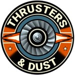 Logo of the podcast Thrusters and Dust: Hangar Talk Podcast Thrusters and Dust: Hangar Talk