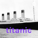 Logo of the podcast titanic Podcast titanic