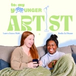 Logo of the podcast To: My Younger Artist Podcast To: My Younger Artist