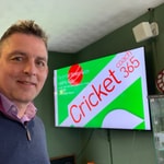 Logo of the podcast Tom Talks Junior Cricket Coaching Podcast