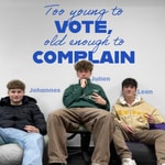 Logo of the podcast Too young to VOTE, old enough to COMPLAIN Podcast Too young to VOTE, old enough to COMPLAIN