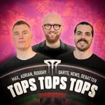 Logo of the podcast Tops Tops Tops - der Podcast | Darts. News. Debatten. Podcast Tops Tops Tops - der Podcast | Darts. News. Debatten.