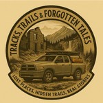Logo of the podcast Tracks, Trails and Forgotten Tales Podcast Tracks, Trails and Forgotten Tales