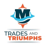 Logo of the podcast Trades and Triumphs Podcast Trades and Triumphs