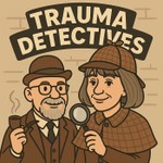 Logo of the podcast Trauma Detectives Podcast Trauma Detectives