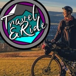 Logo of the podcast Travel and Ride Podcast by MTB Travel Girl Missing podcast logo