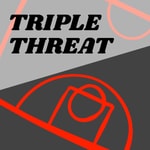 Logo of the podcast Triple Threat Podcast Triple Threat