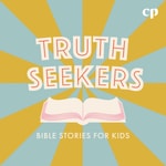 Logo of the podcast Truth Seekers: Bible Stories for Kids - Christian Kids Podcast, Family-Friendly Bible Podcast, Christian Parenting Resource