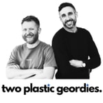 Logo of the podcast Two Plastic Geordies Podcast Two Plastic Geordies