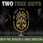Logo of the podcast Two Tree Guys Missing podcast logo