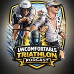 Logo of the podcast Uncomfortable Triathlon Podcast Uncomfortable Triathlon
