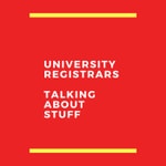 Logo of the podcast University Registrars Talking About Stuff Missing podcast logo