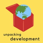 Logo of the podcast Unpacking Development Podcast Unpacking Development