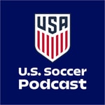 Logo of the podcast U.S. Soccer Podcast