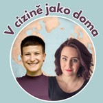 Logo of the podcast V cizině jako doma Podcast V cizině jako doma