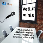 Logo of the podcast Vet Lit minis Podcast Vet Lit minis